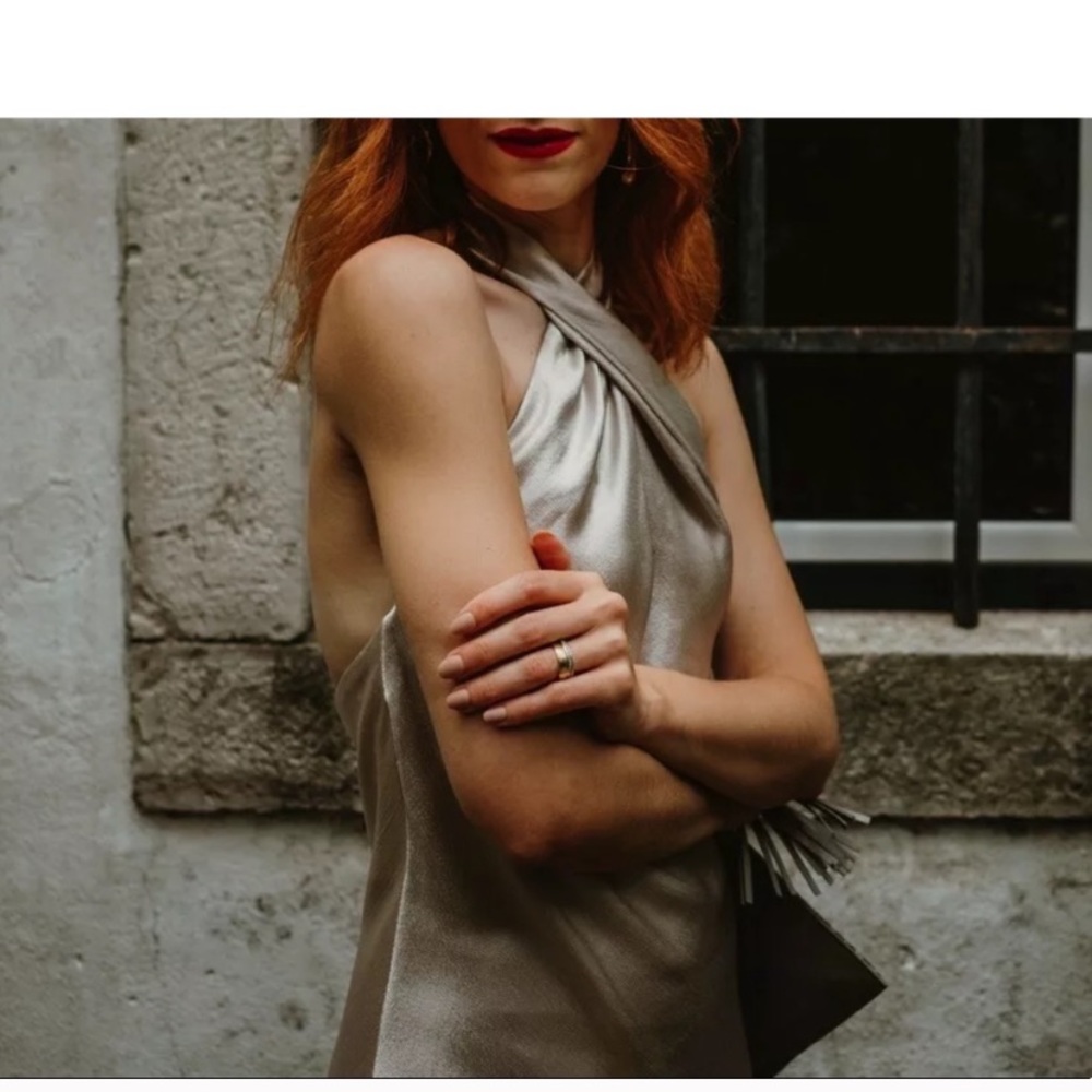 GORGEOUS ZARA NWT LIMITED EDITION Halter Dress - Picture 5 of 8